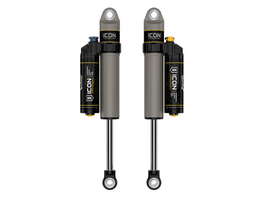 2009-2024 Ford F-150 2004-2008 Ford F-150 4WD 0-1 Inch Lift Rear V.S. 2.5 Aluminum Series Shock Absorbers Piggyback Reservoir W CDXS Pair ICON Vehicle Dynamics-1