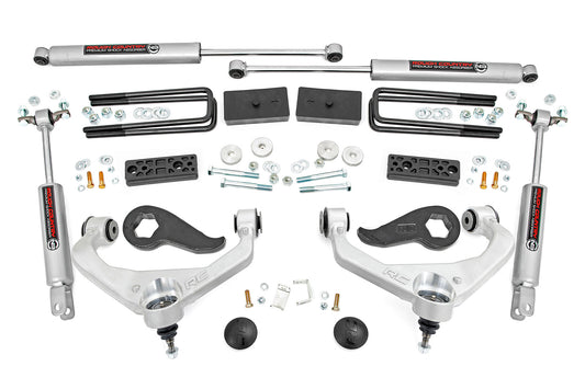 3 Inch Lift Kit w/ Overloads Silverado/Sierra 2500HD/3500HD (20-26) Rough Country