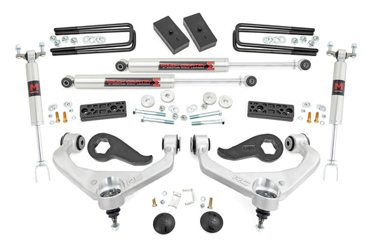 3 Inch Lift Kit UCAs M1 w/ Overloads Silverado/Sierra 2500HD/3500HD (20-26) Rough Country