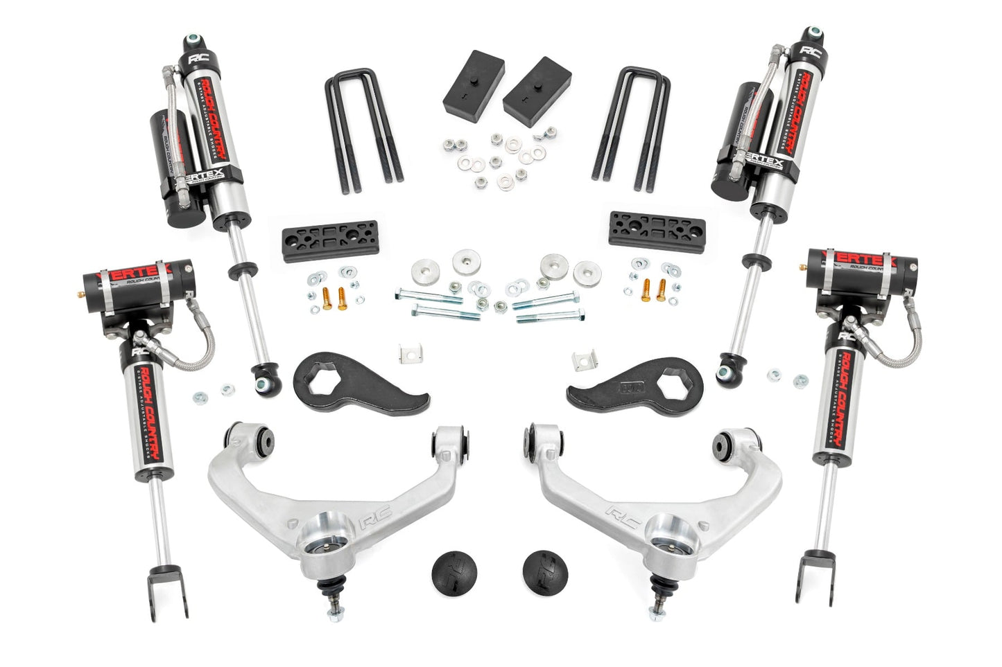 3 Inch Lift Kit Vertex w/ Overloads Silverado/Sierra 2500HD/3500HD (20-26) Rough Country