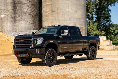 3 Inch Lift Kit Vertex w/ Overloads Red Silverado/Sierra 2500HD/3500HD (20-26) Rough Country-4