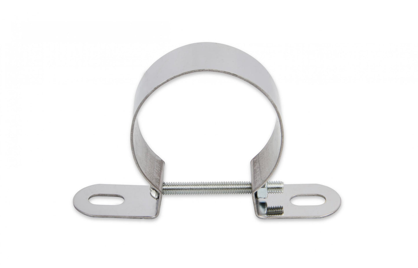 Chrome Coil Holder Bracket with Bolt Horizontal Mount Fits Most Horizontally Mounted Canister Style Coils Mr Gasket-4