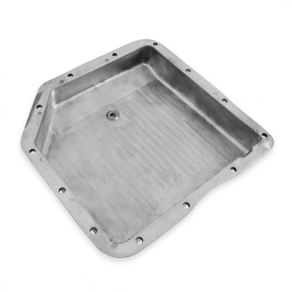Transmission Oil Pan Polished Aluminum Fits GM TH350 Stock Depth and Capacity Finned Design Mr Gasket-6