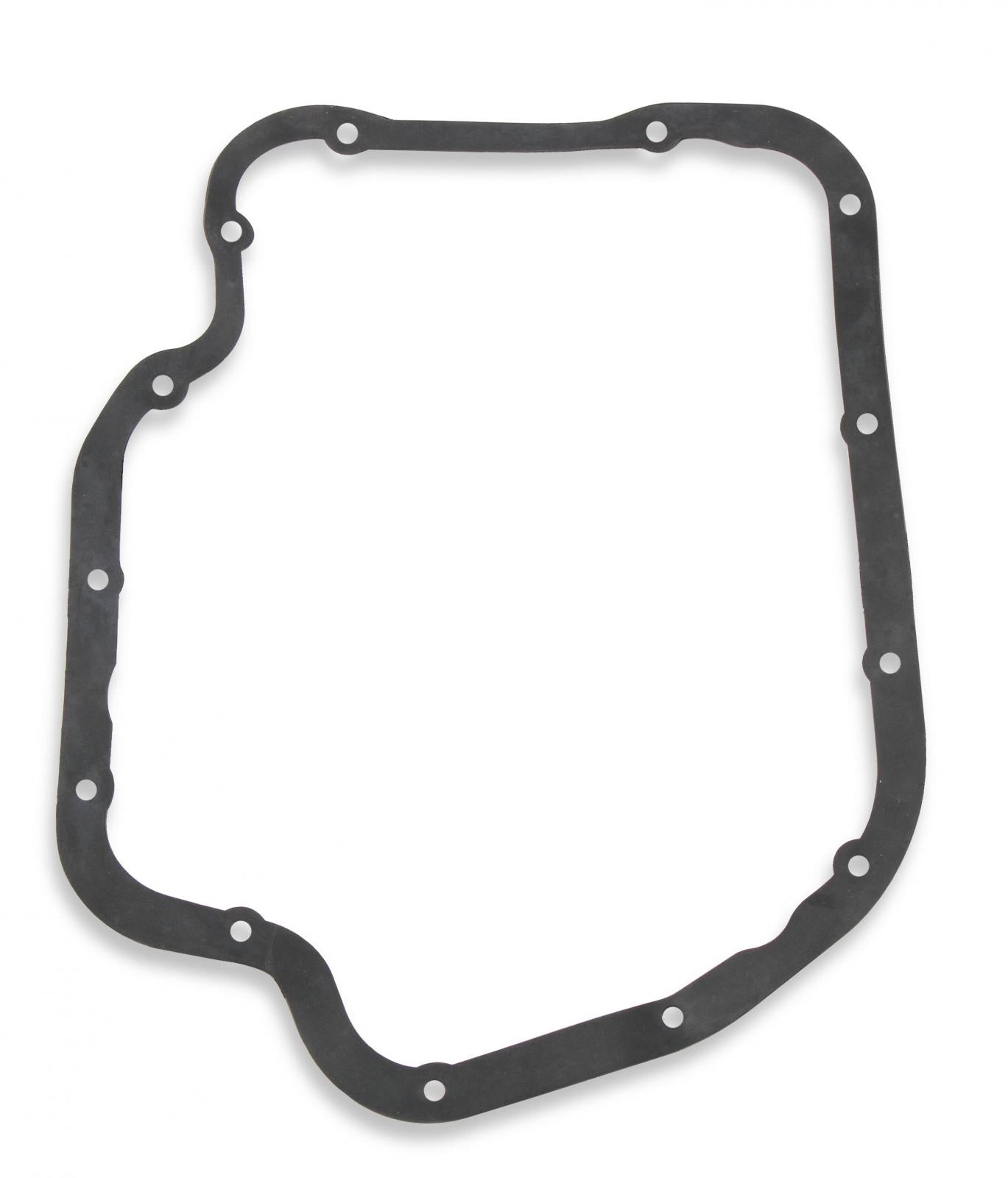 Transmission Oil Pan Black Aluminum Fits GM TH400 Stock Depth and Capacity Finned Design Mr Gasket-1