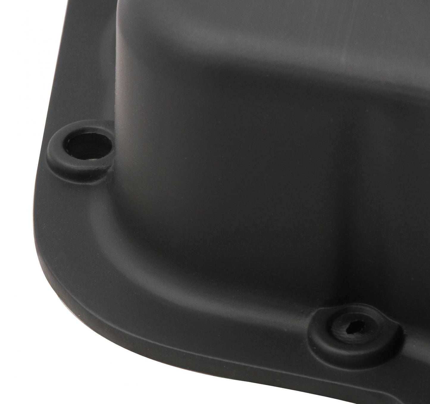 Transmission Oil Pan Black Aluminum Fits GM TH400 Stock Depth and Capacity Finned Design Mr Gasket-4