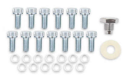 Transmission Oil Pan Polished Aluminum Fits GM TH400 Stock Depth and Capacity Finned Design Mr Gasket-7