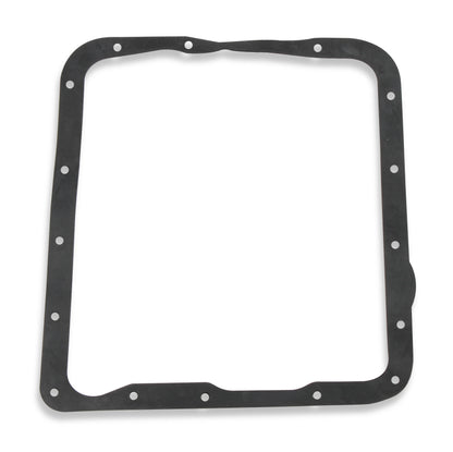 Transmission Oil Pan Black Aluminum Fits GM 700R4/4L60/4L60E Stock Depth and Capacity Finned Design Mr Gasket-1
