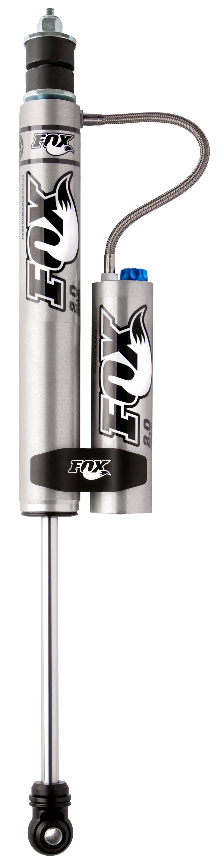 Shock Absorber 11-On Chevy HD Front Performance Series 2.0 Remote Reservoir 9.6 Inch 7-9 Inch Lift Cd Adjuster Fox Factory