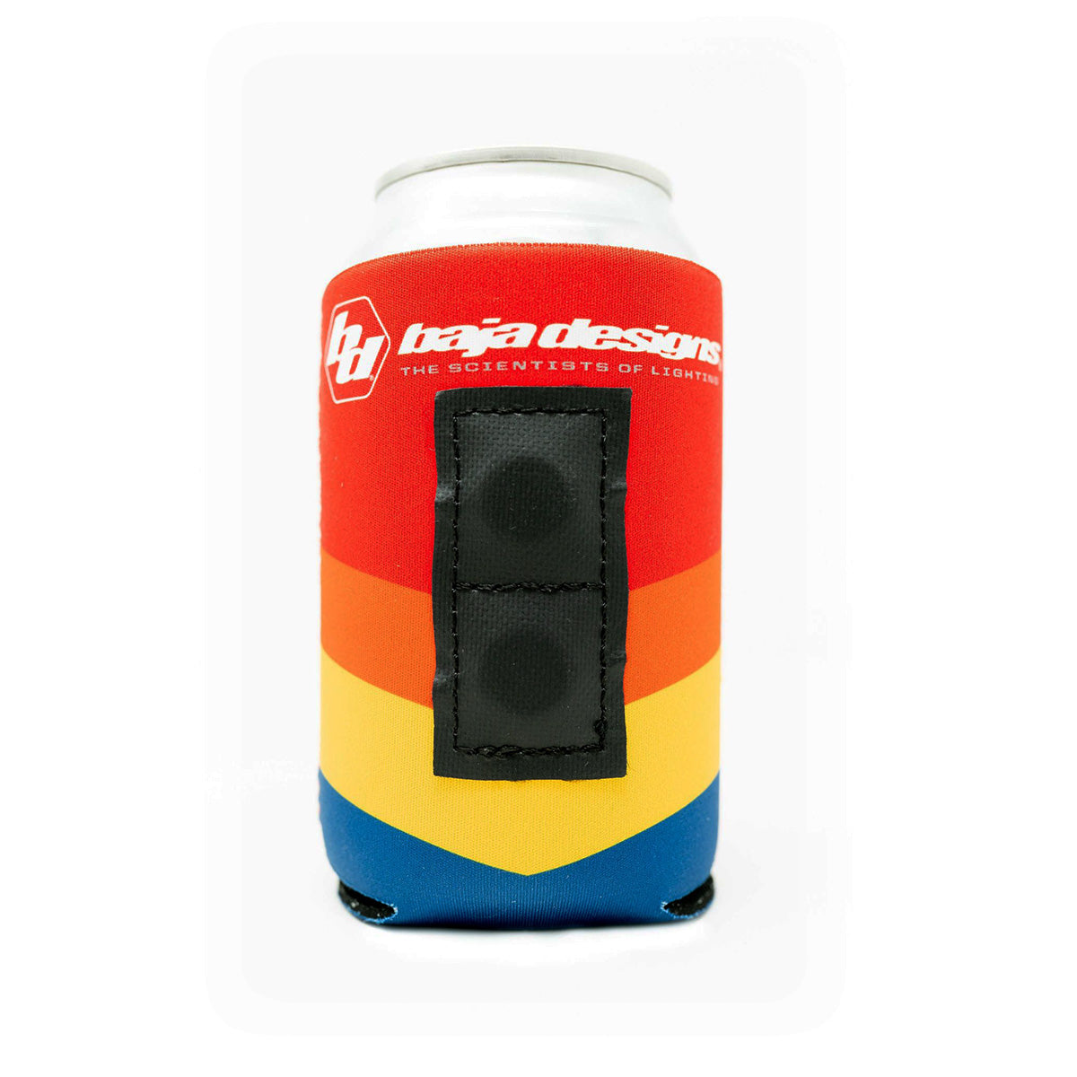 Beverage Coozie Black and Red Baja Designs-2