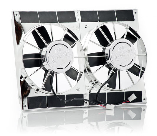 11 Inch High Torque Puller Fan Module Dual Radiator Be Cool-1
