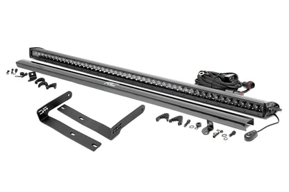 50 Inch Single Row LED Light Kit Black Series Front-Facing Kubota RTV-X900/RTV-X1100 Rough Country