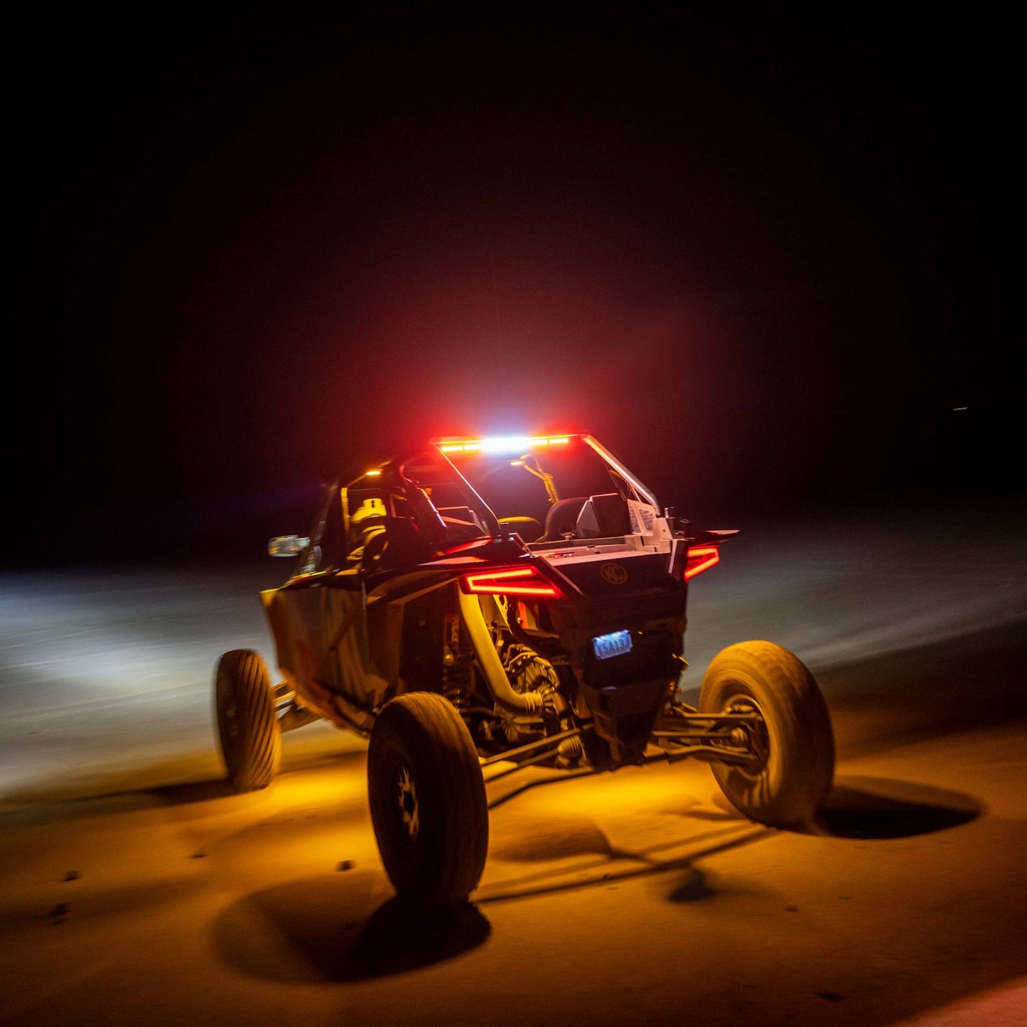 Multi-Function Chase 28 Inch Light Bar Kit Rear-Facing LED Light Bar for Polaris RZR Turbo R / RZR Pro XP / RZR Pro S KC Hilites-3