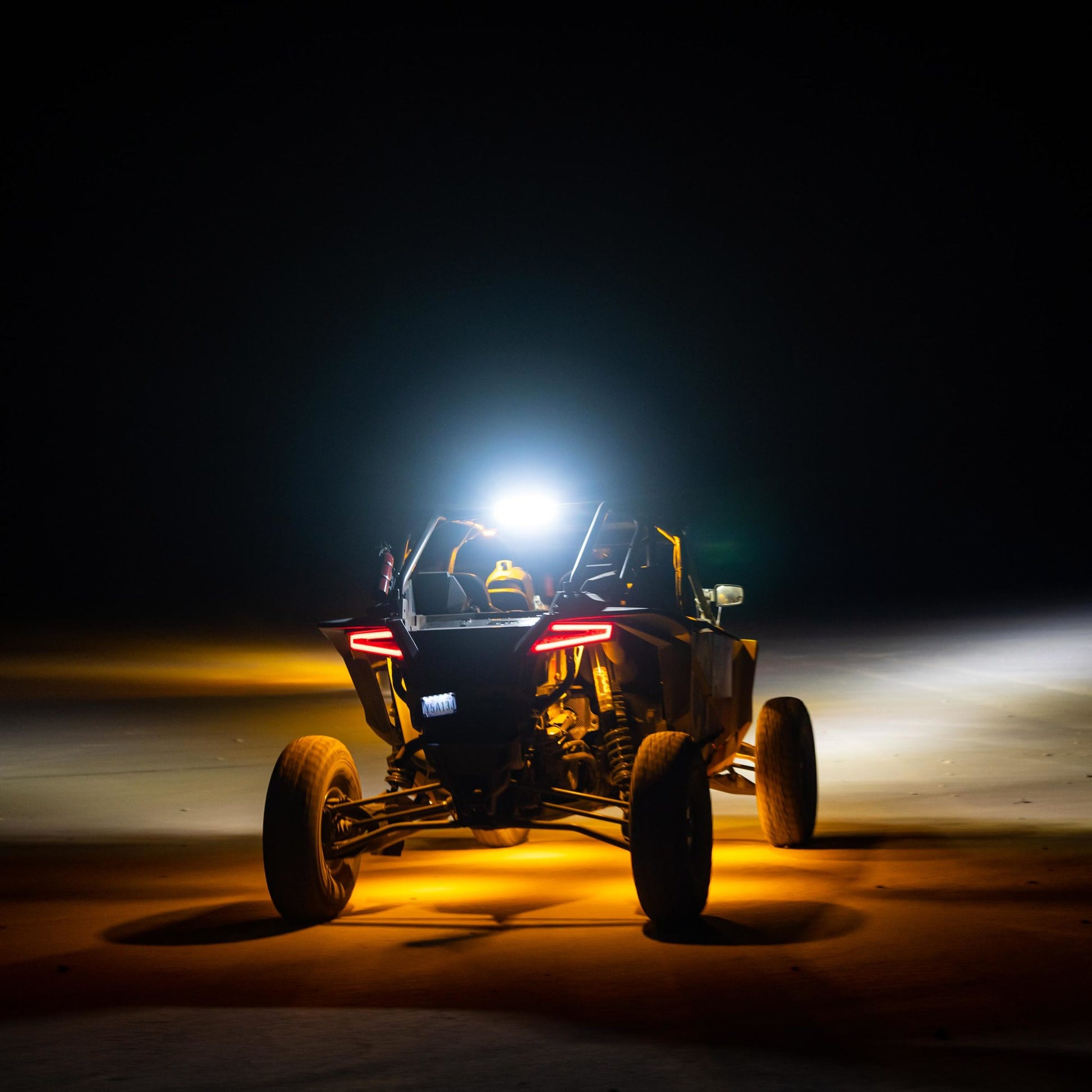 Multi-Function Chase 28 Inch Light Bar Kit Rear-Facing LED Light Bar for Polaris RZR Turbo R / RZR Pro XP / RZR Pro S KC Hilites-4