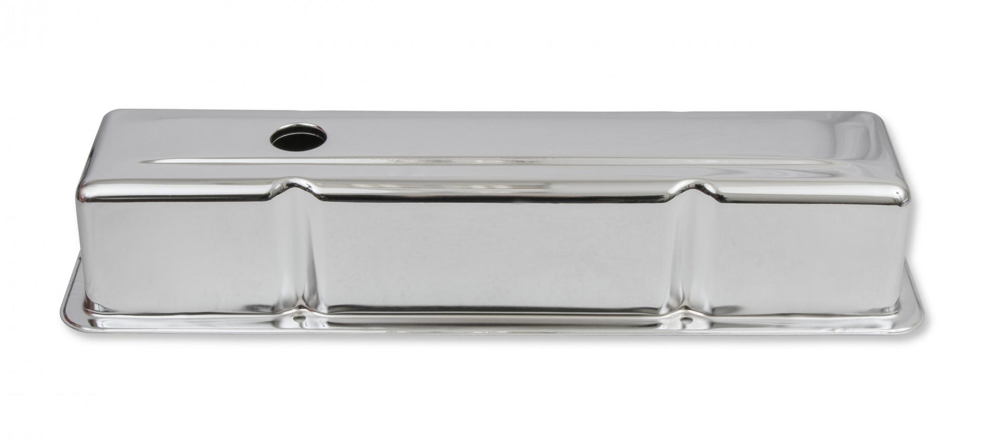 Chrome Tall-Style Valve Covers without Baffle Fits 1960-1986 Chevrolet Small Block 262-400 Mr Gasket-2