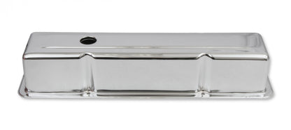 Chrome Tall-Style Valve Covers without Baffle Fits 1960-1986 Chevrolet Small Block 262-400 Mr Gasket-2