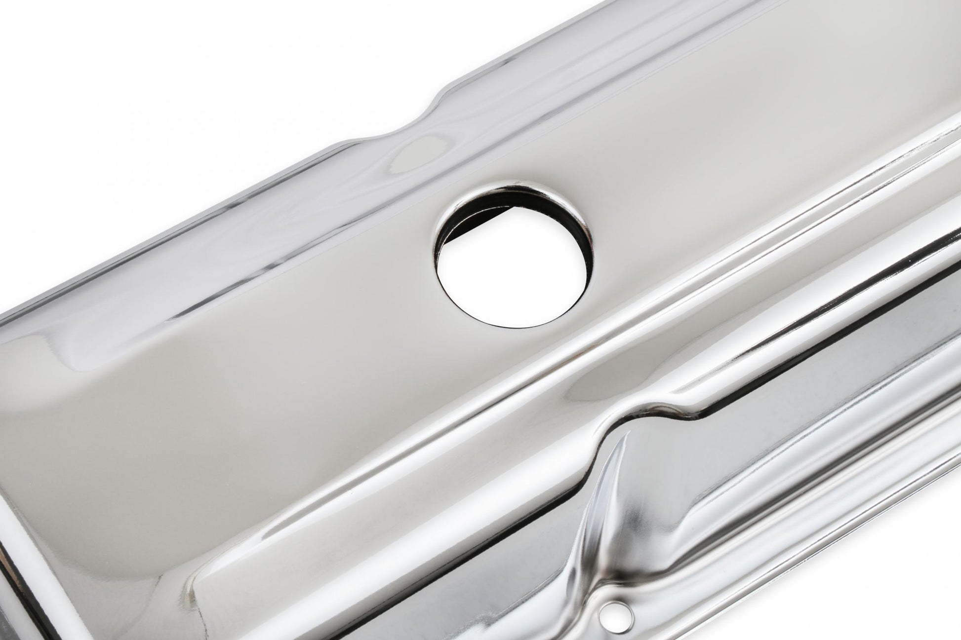 Chrome Tall-Style Valve Covers without Baffle Fits 1960-1986 Chevrolet Small Block 262-400 Mr Gasket-5
