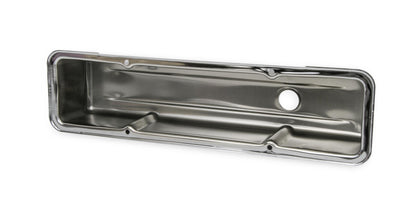 Chrome Tall-Style Valve Covers without Baffle Fits 1960-1986 Chevrolet Small Block 262-400 Mr Gasket-6