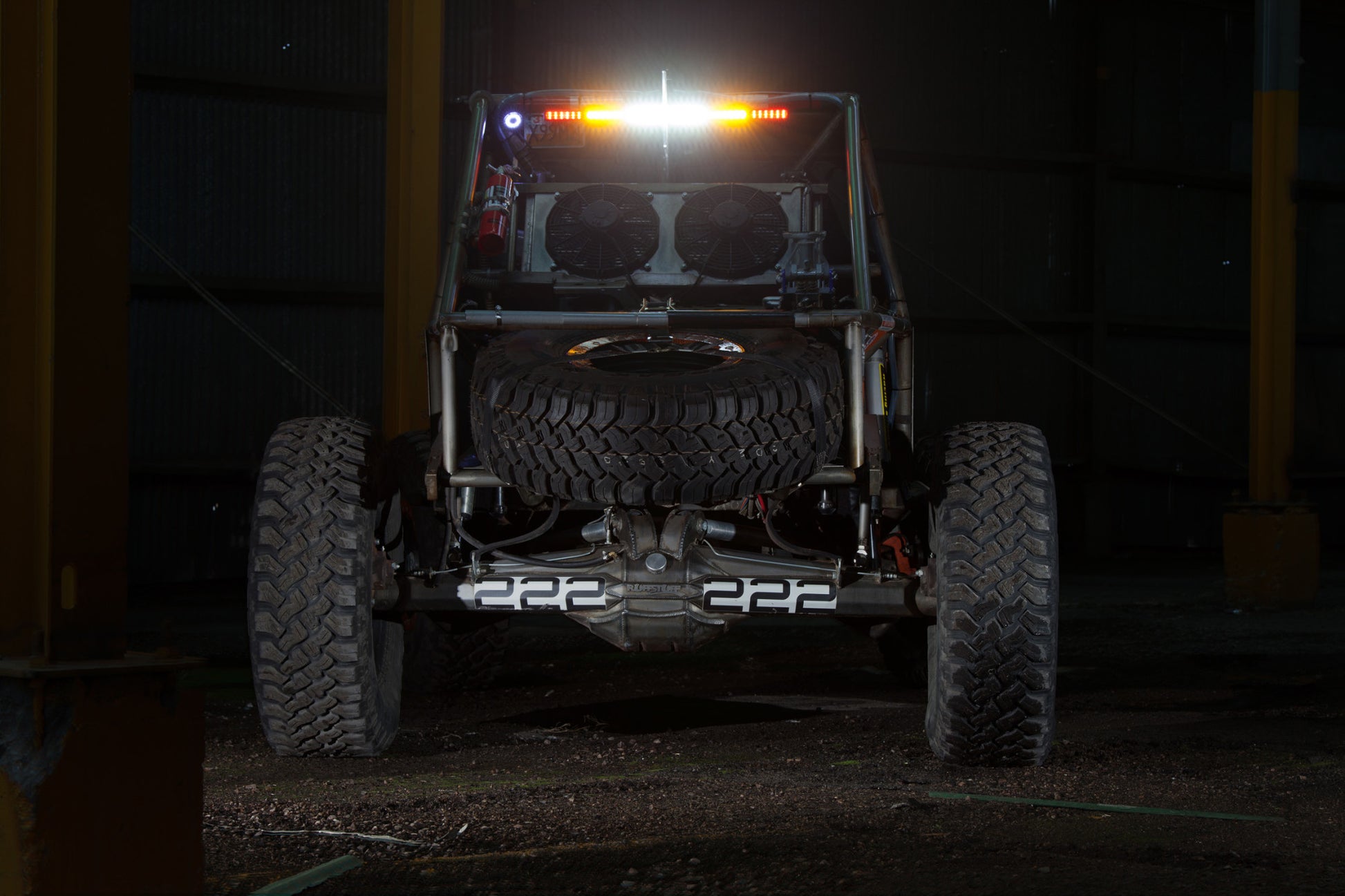 28 Inch Chase LED Light Bar Multi-Function Rear Facing KC Hilites-6