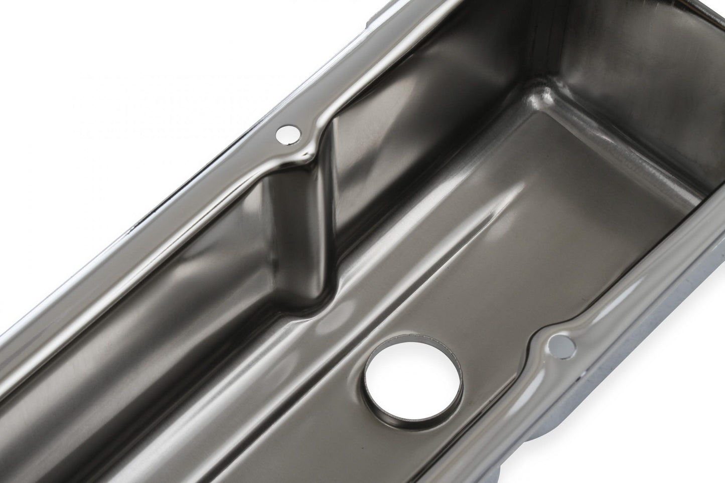Chrome Tall-Style Valve Covers without Baffle Fits 1960-1986 Chevrolet Small Block 262-400 Mr Gasket-7