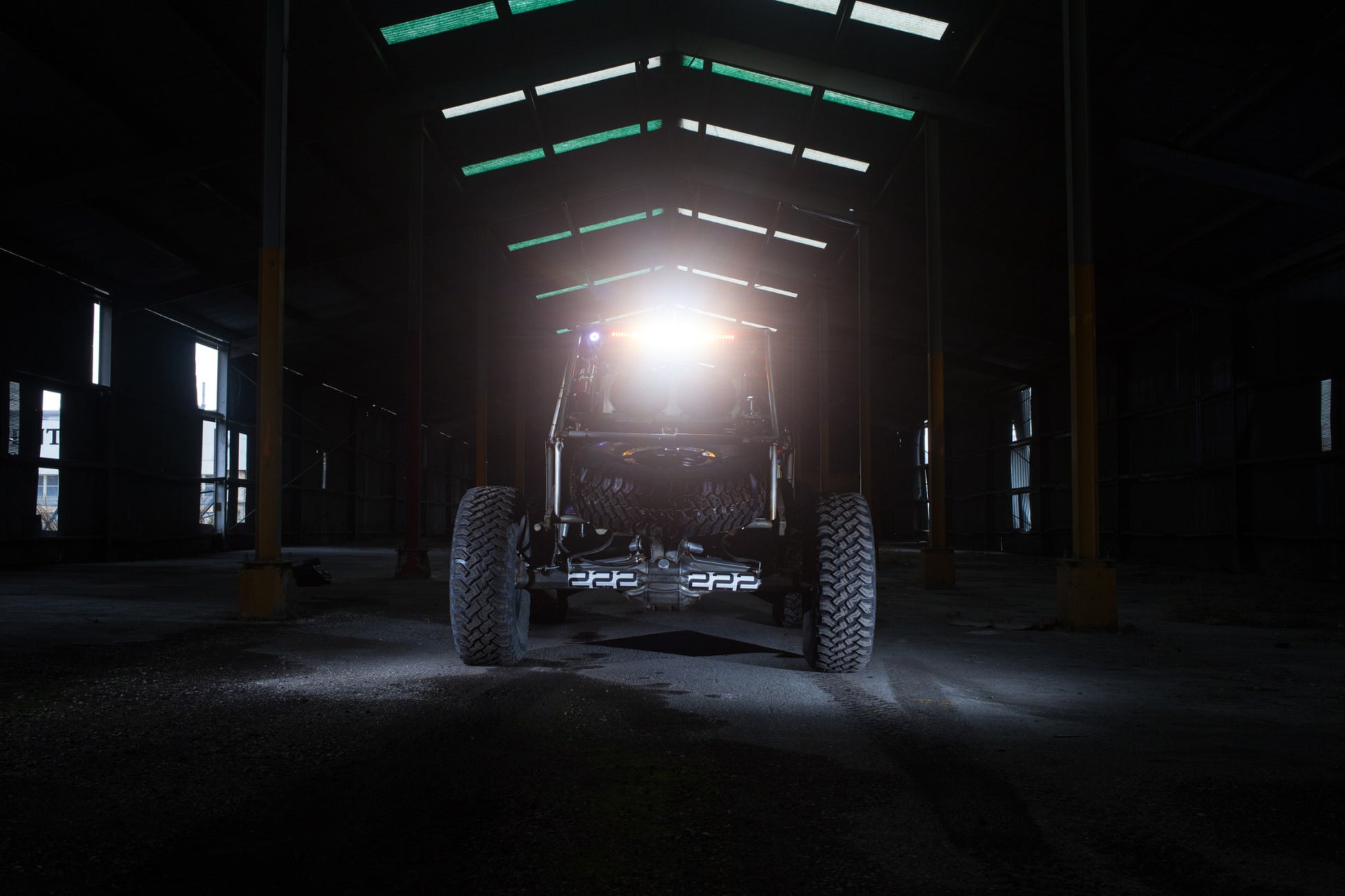 28 Inch Chase LED Light Bar Multi-Function Rear Facing KC Hilites-9