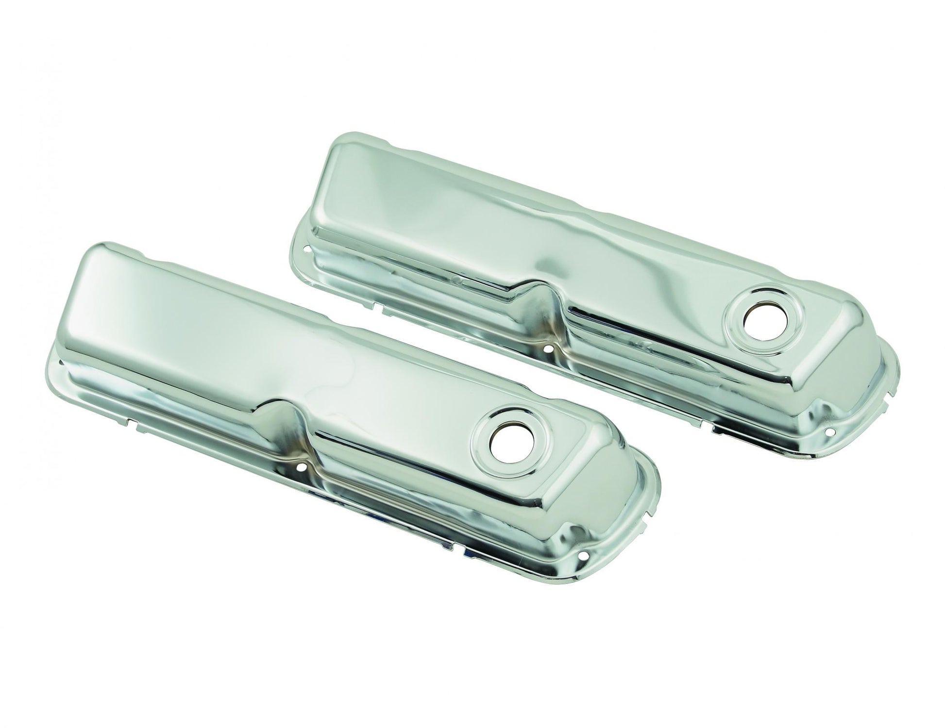 Chrome Valve Covers Fits 1962-2001 Ford 260, 289, 302, 351W Small Block Mr Gasket