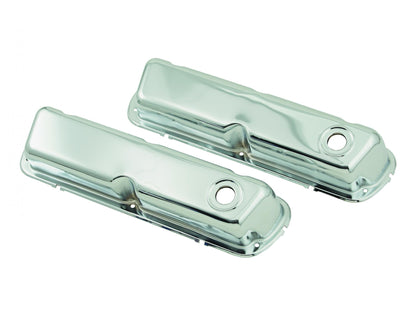 Chrome Valve Covers Fits 1962-2001 Ford 260, 289, 302, 351W Small Block Mr Gasket
