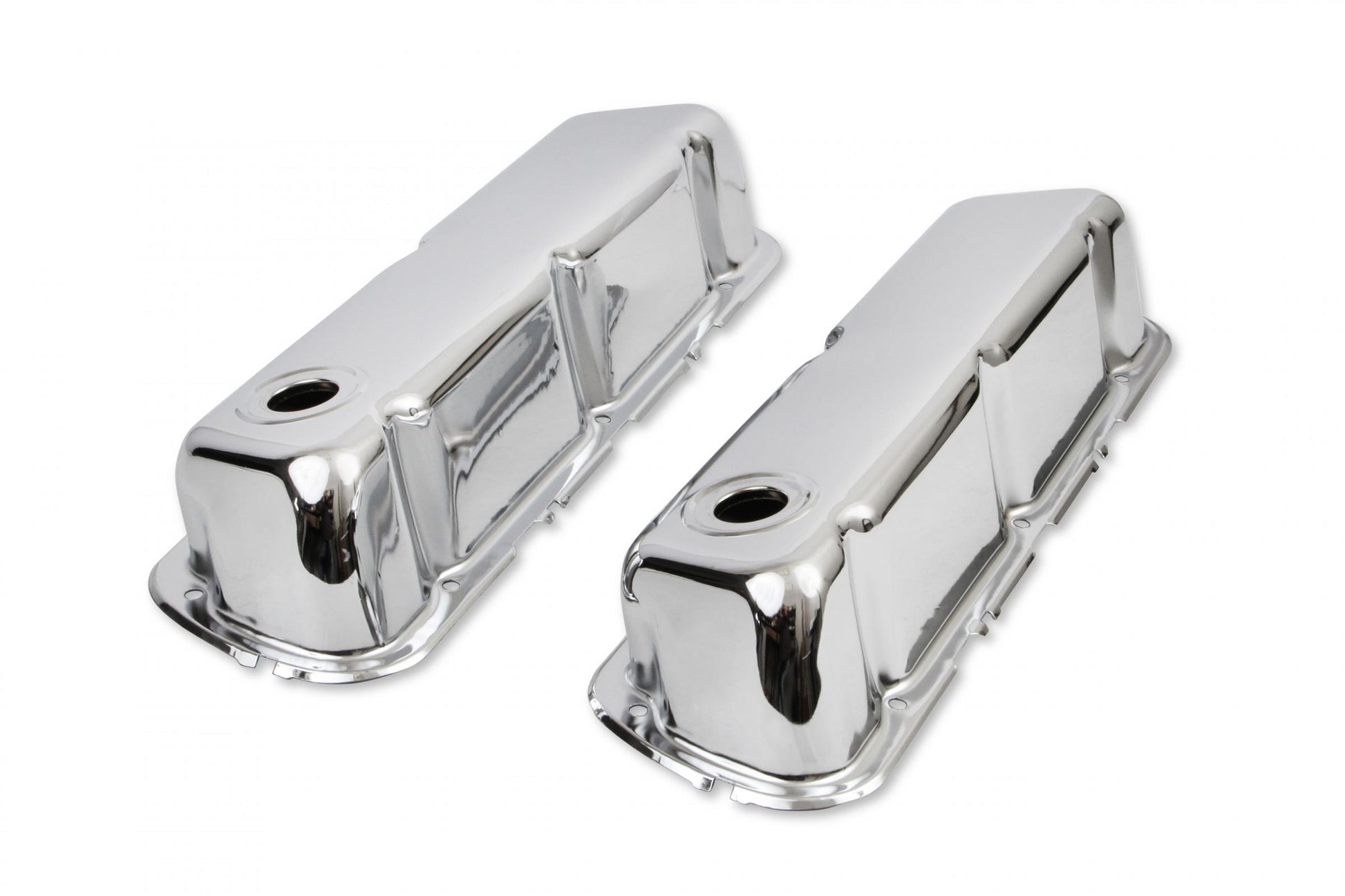 Chrome Valve Covers Fits 1962-2001 Ford 260, 289, 302, 351W Small Block Mr Gasket-2