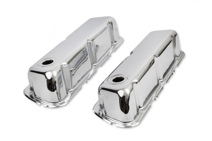 Chrome Valve Covers Fits 1962-2001 Ford 260, 289, 302, 351W Small Block Mr Gasket-2