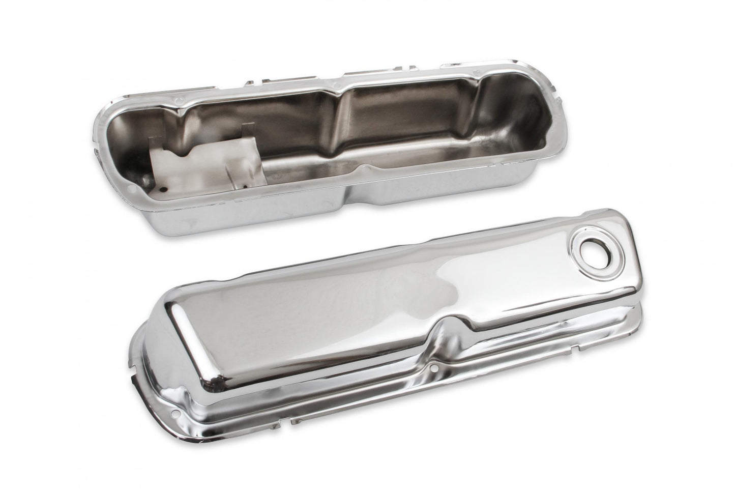 Chrome Valve Covers Fits 1962-2001 Ford 260, 289, 302, 351W Small Block Mr Gasket-3