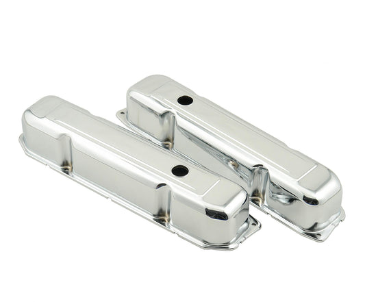 Chrome Valve Covers Fits 1965-1979 Chrysler 383-440 Big Block Mr Gasket