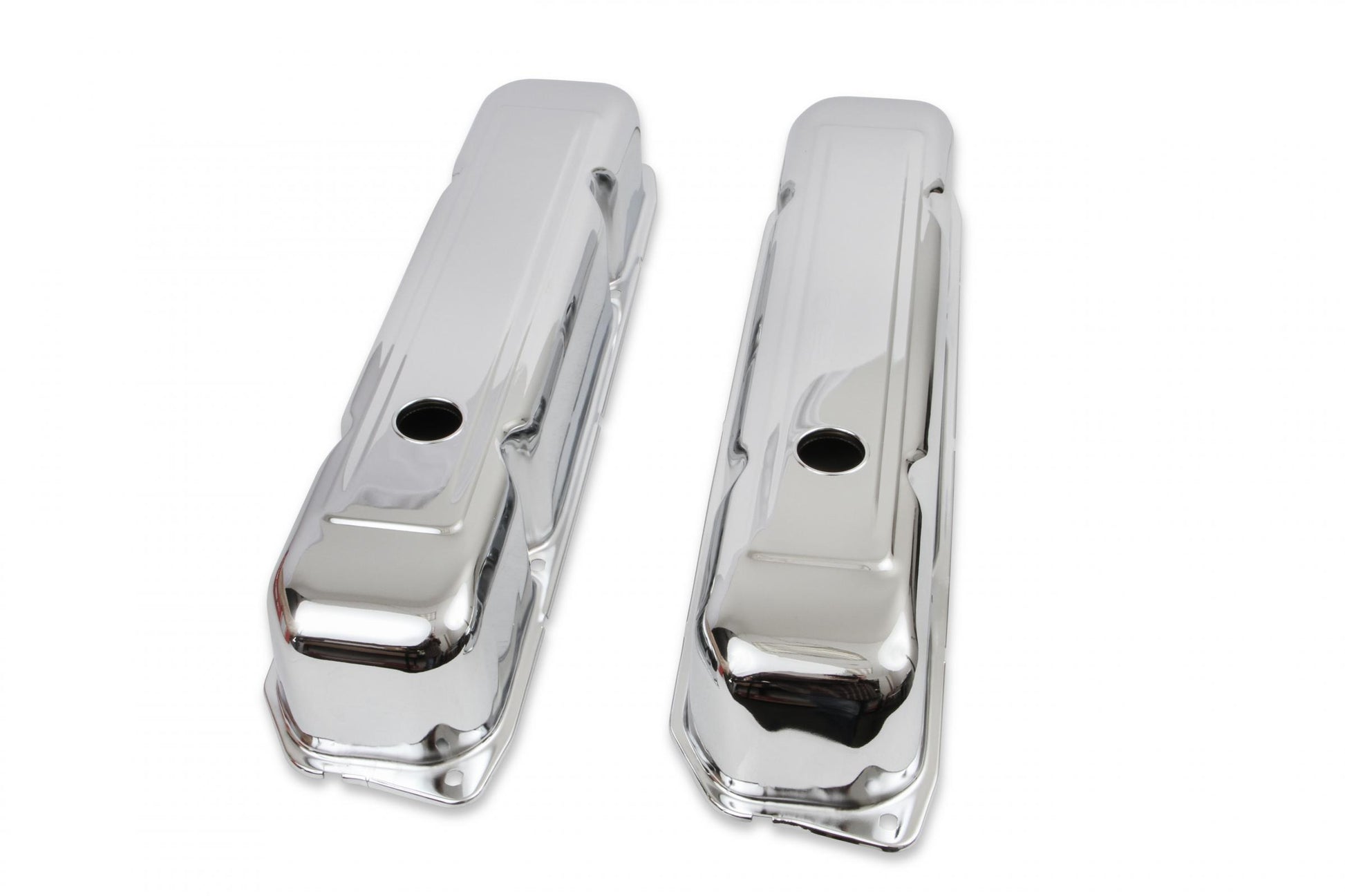 Chrome Valve Covers Fits 1965-1979 Chrysler 383-440 Big Block Mr Gasket-1