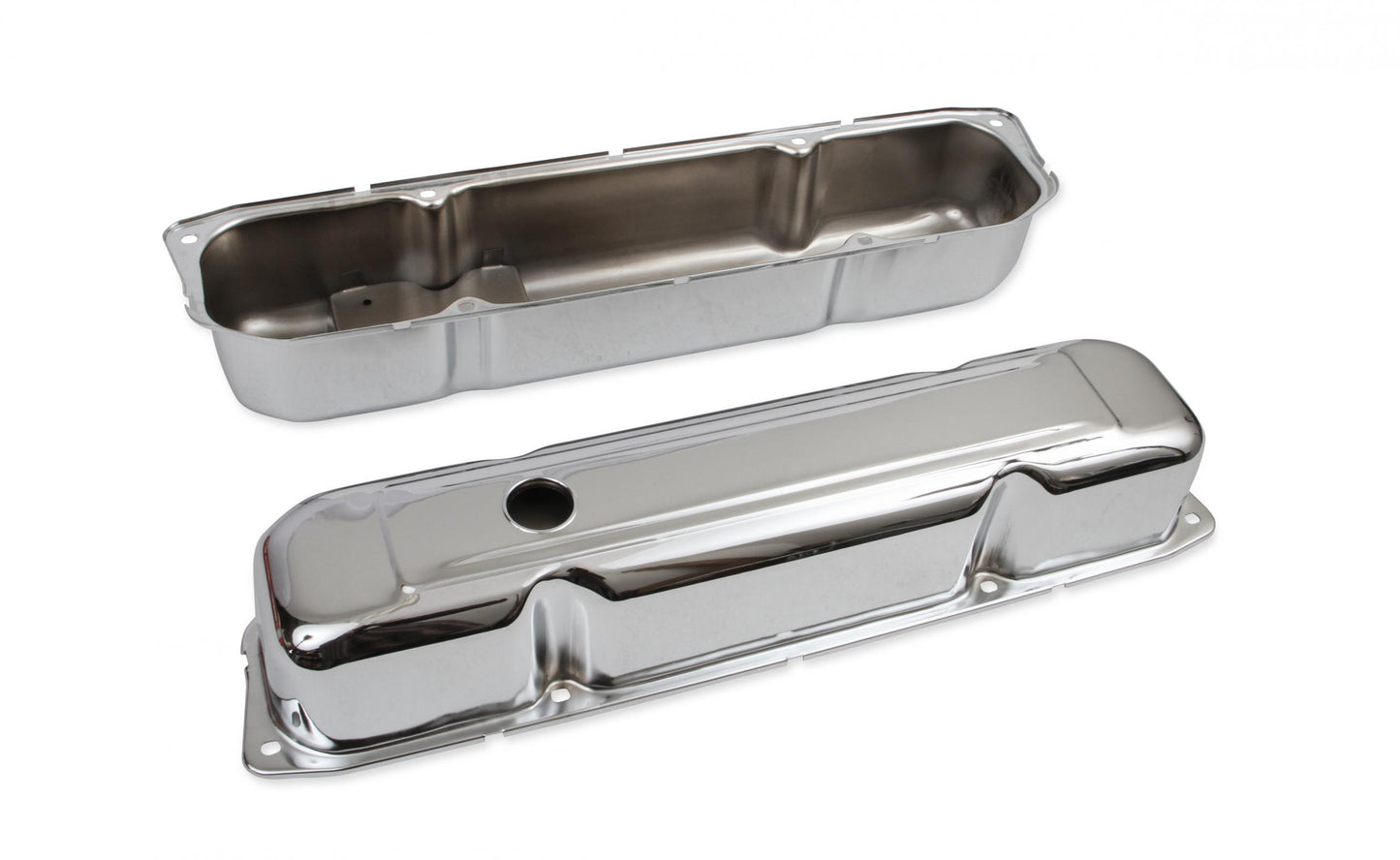 Chrome Valve Covers Fits 1965-1979 Chrysler 383-440 Big Block Mr Gasket-3