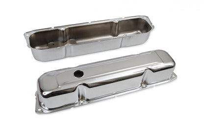Chrome Valve Covers Fits 1965-1979 Chrysler 383-440 Big Block Mr Gasket-3