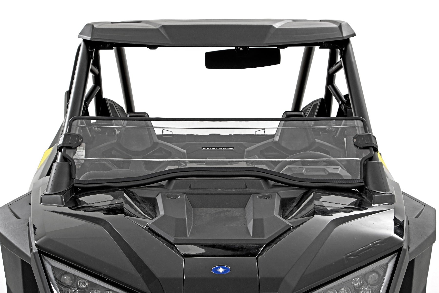 Polaris Scratch Resistant Half Windshield 20-21 Polaris RZR PRO XP Rough Country-4
