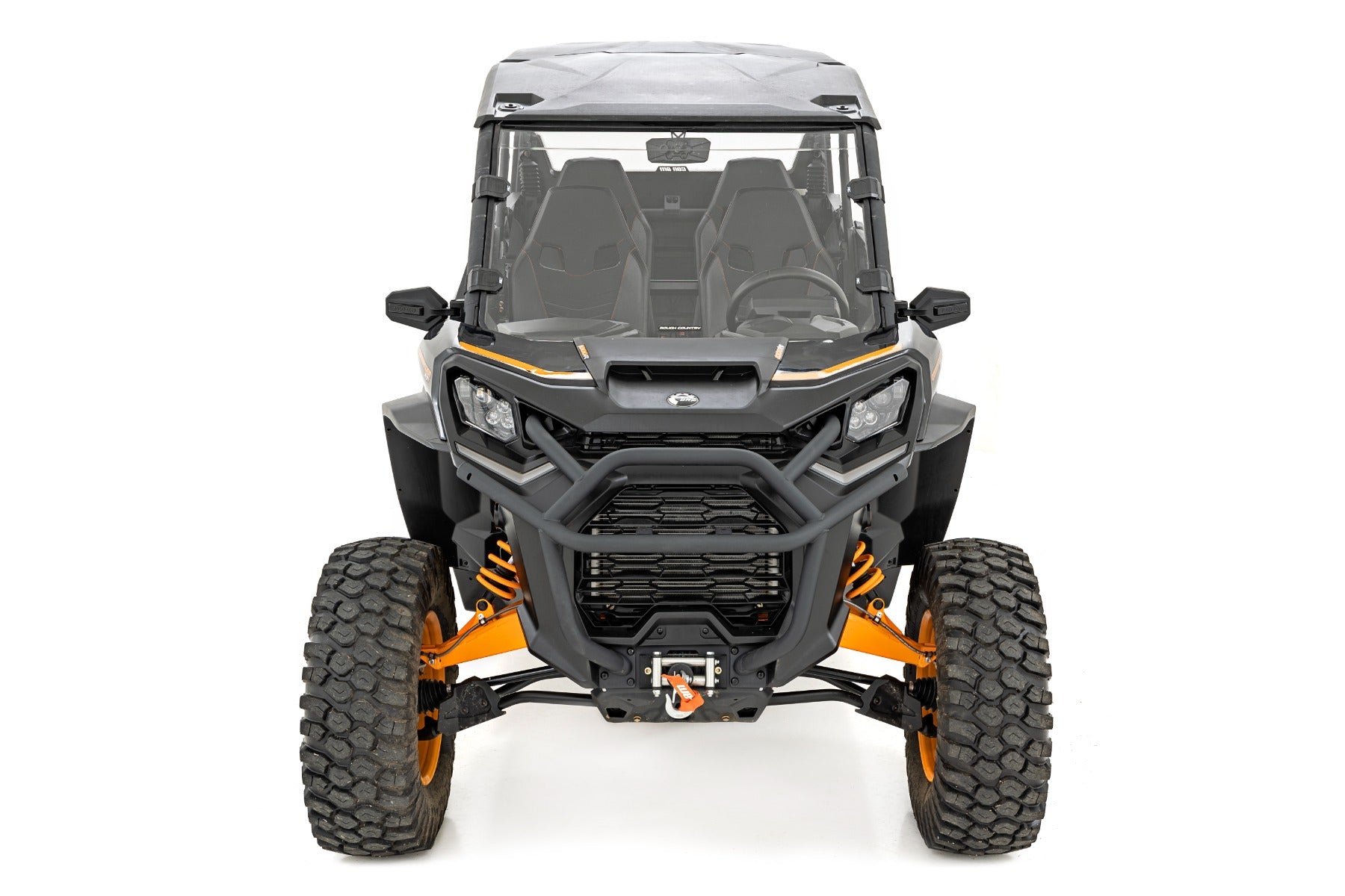 Full Windshield Scratch Resistant Can-Am Commander XT (21-22) Rough Country-3