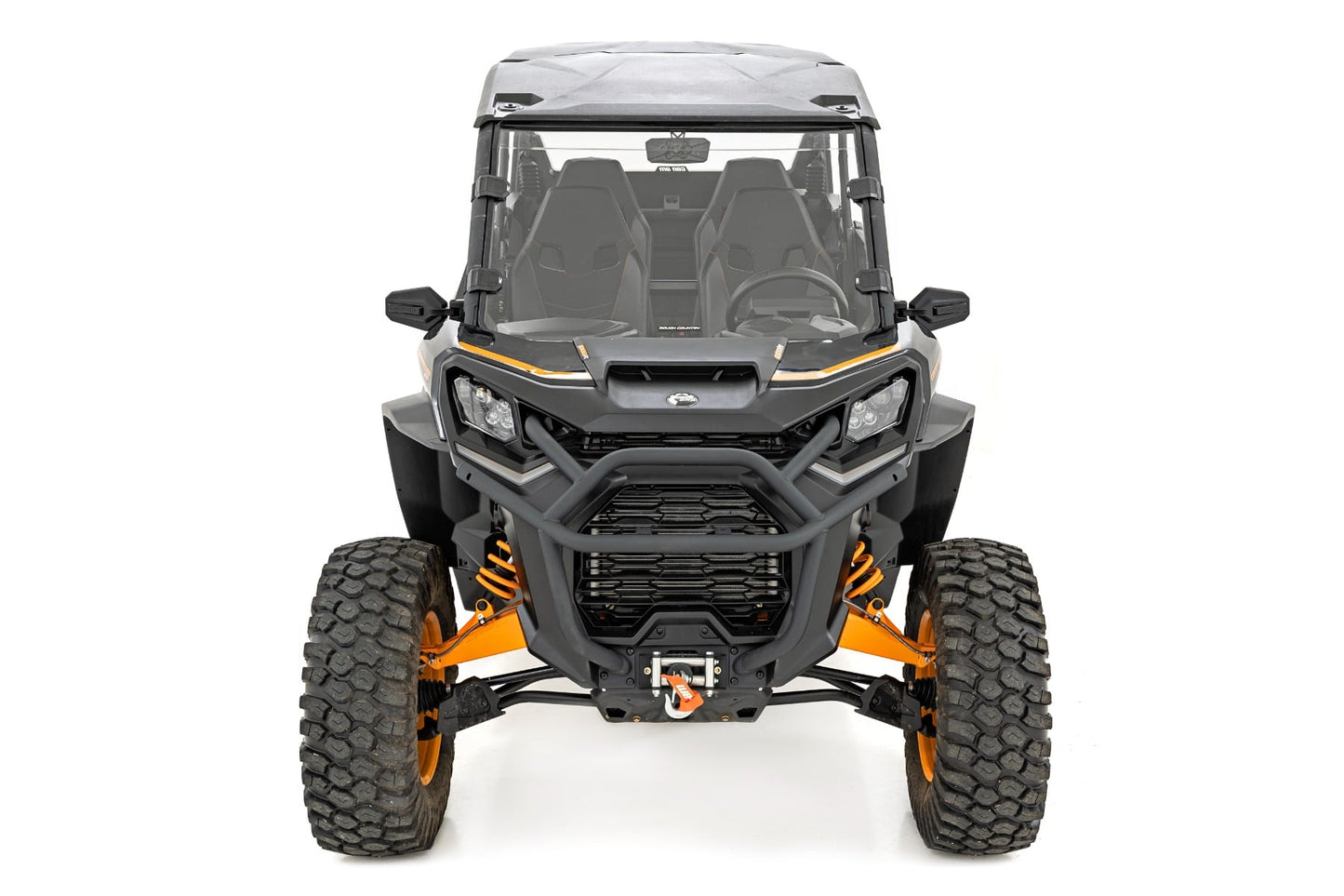 Full Windshield Scratch Resistant Can-Am Commander 1000R Rough Country-1