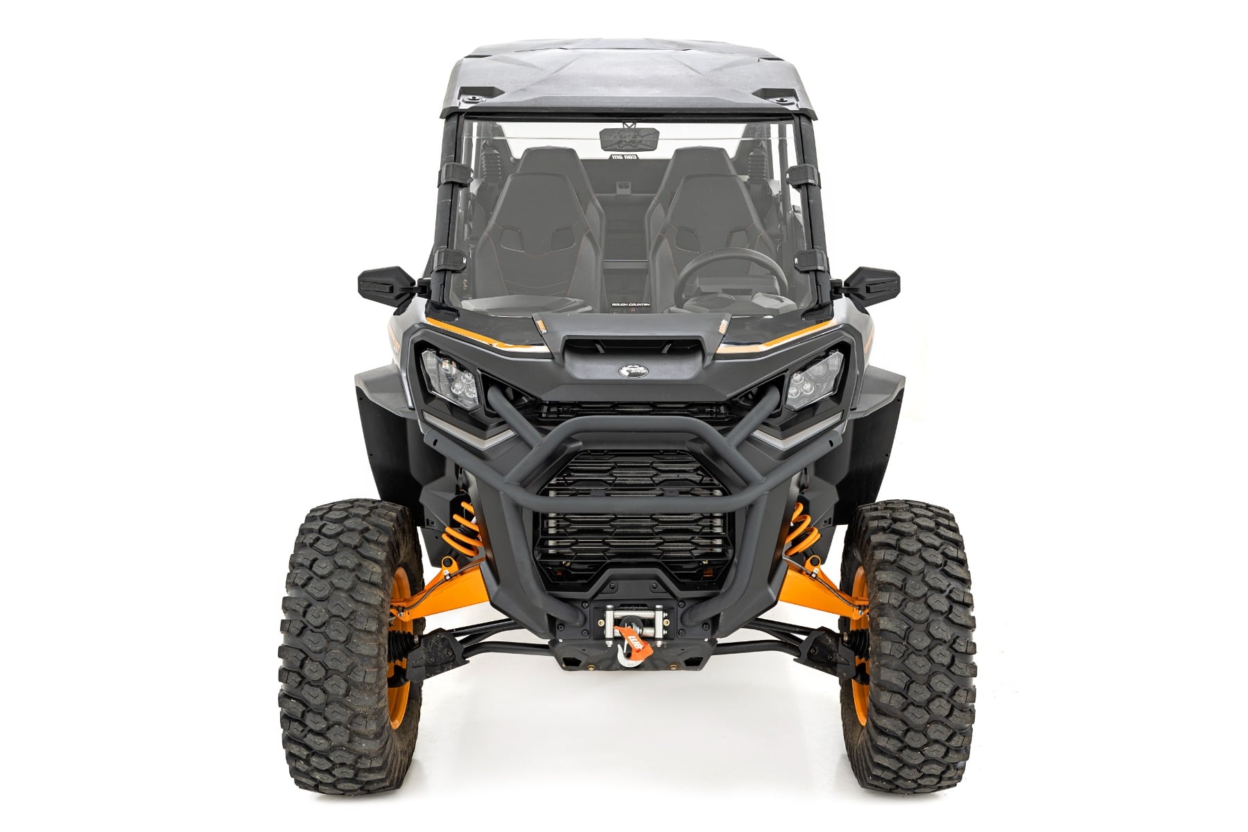 Full Windshield Scratch Resistant Can-Am Commander 1000R Rough Country-1