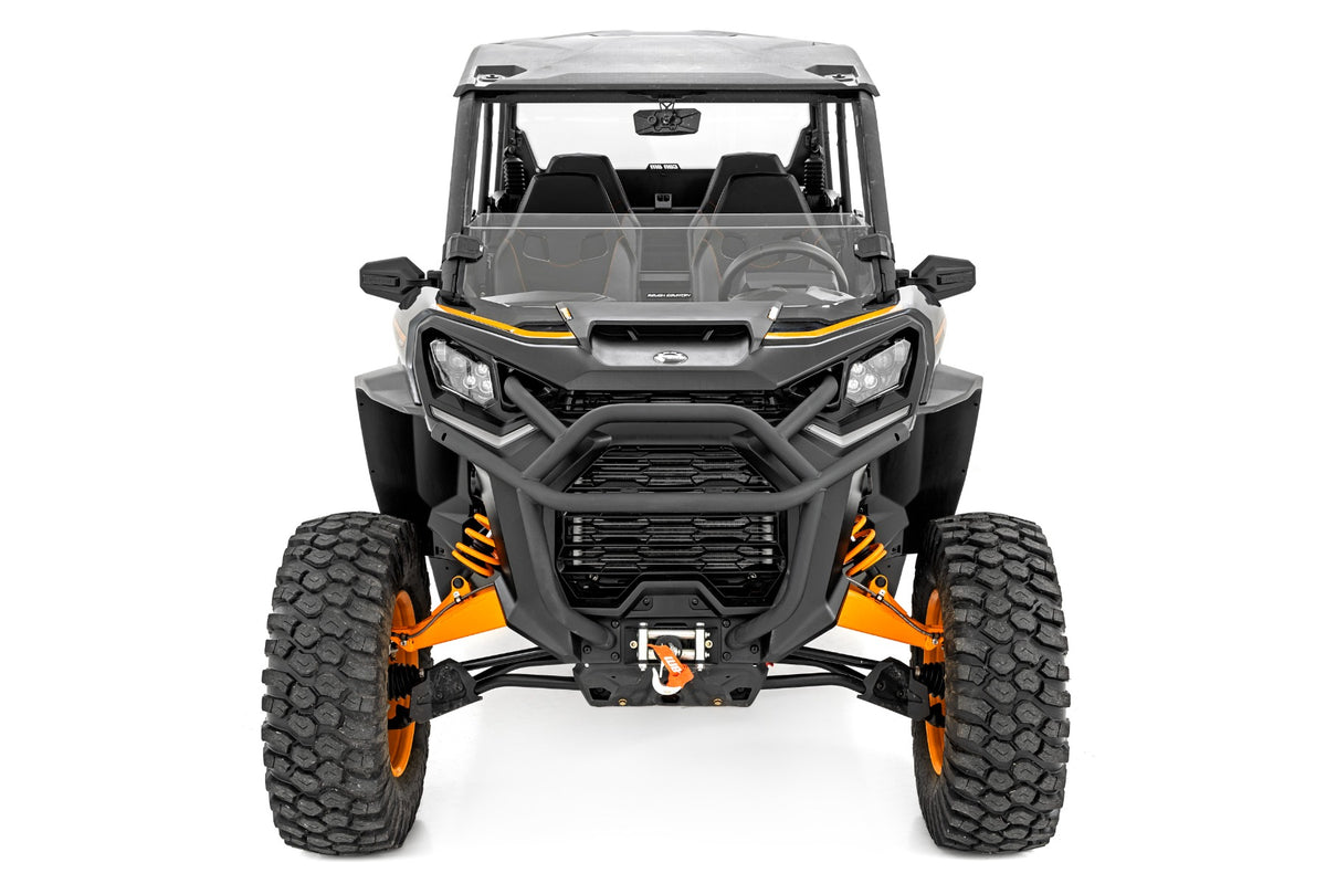 Half Windshield Scratch Resistant Can-Am Commander XT (21-22) Rough Country-3