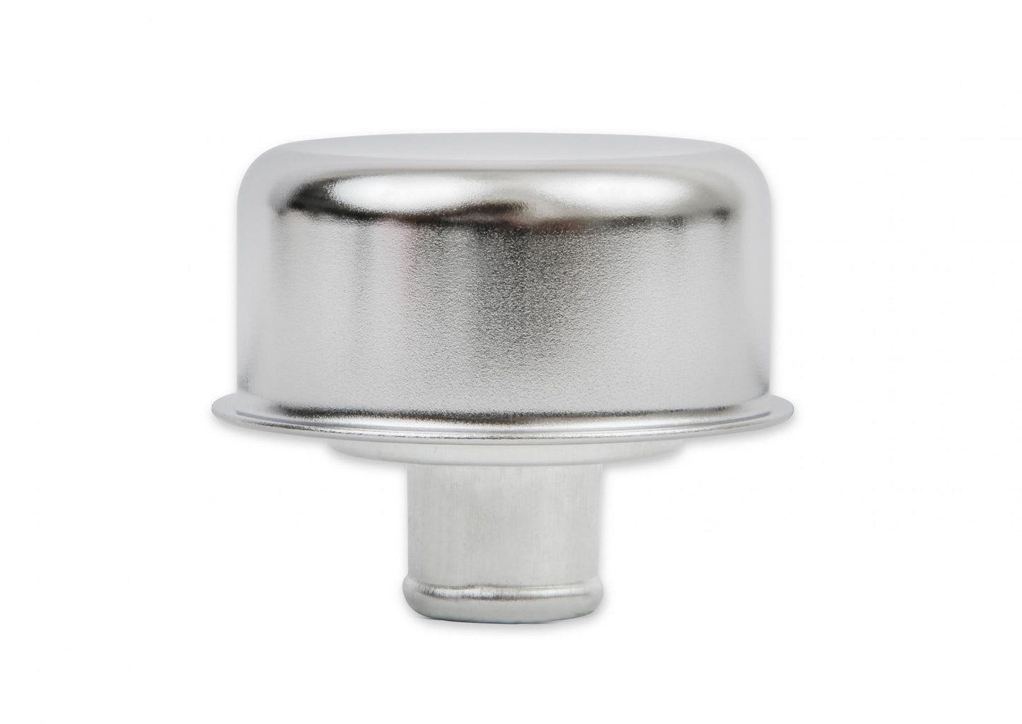 Valve Cover Breather Push-On, Chrome, Big Block Chevy 1965-67 2-1/2 Inch diameter x 2-1/8 Inch tall. Replaces OEM GM breather 6421868 on late 1965-1967 GM Big Block Mr Gasket-1
