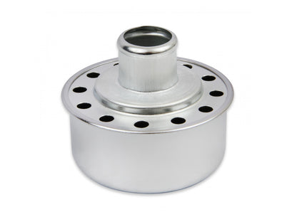 Valve Cover Breather Push-On, Chrome, Big Block Chevy 1965-67 2-1/2 Inch diameter x 2-1/8 Inch tall. Replaces OEM GM breather 6421868 on late 1965-1967 GM Big Block Mr Gasket-3