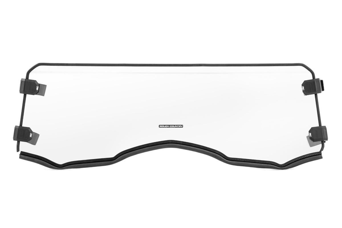 Half Windshield Scratch Resistant 11-20 Can-Am Commander 1000/Commander 1000 DPS Rough Country-2