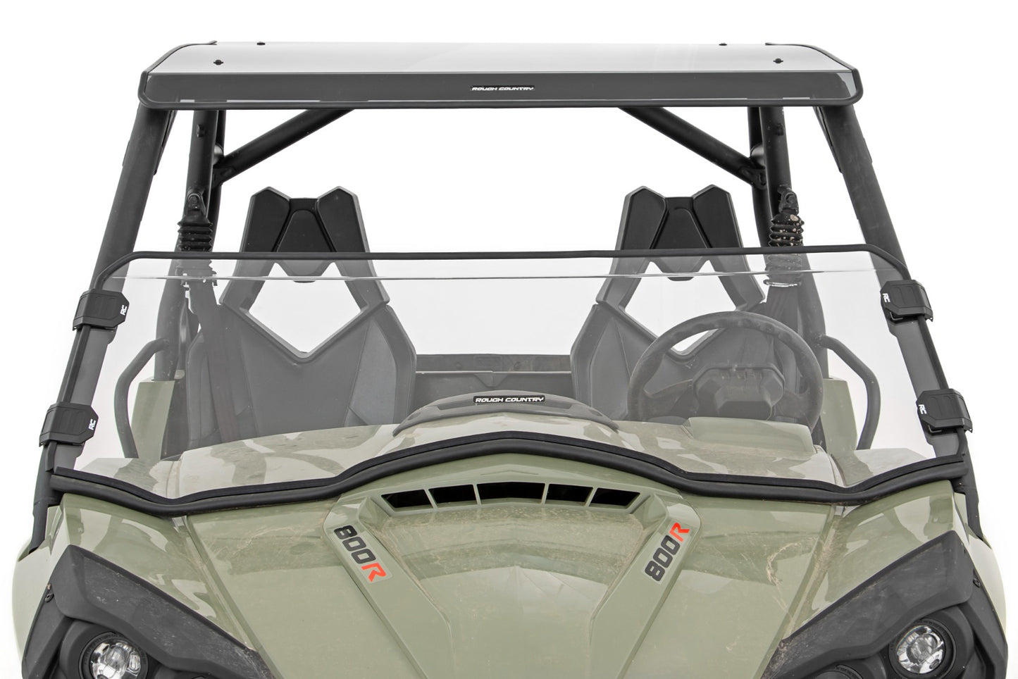 Half Windshield Scratch Resistant 11-20 Can-Am Commander 1000/Commander 1000 DPS Rough Country-3