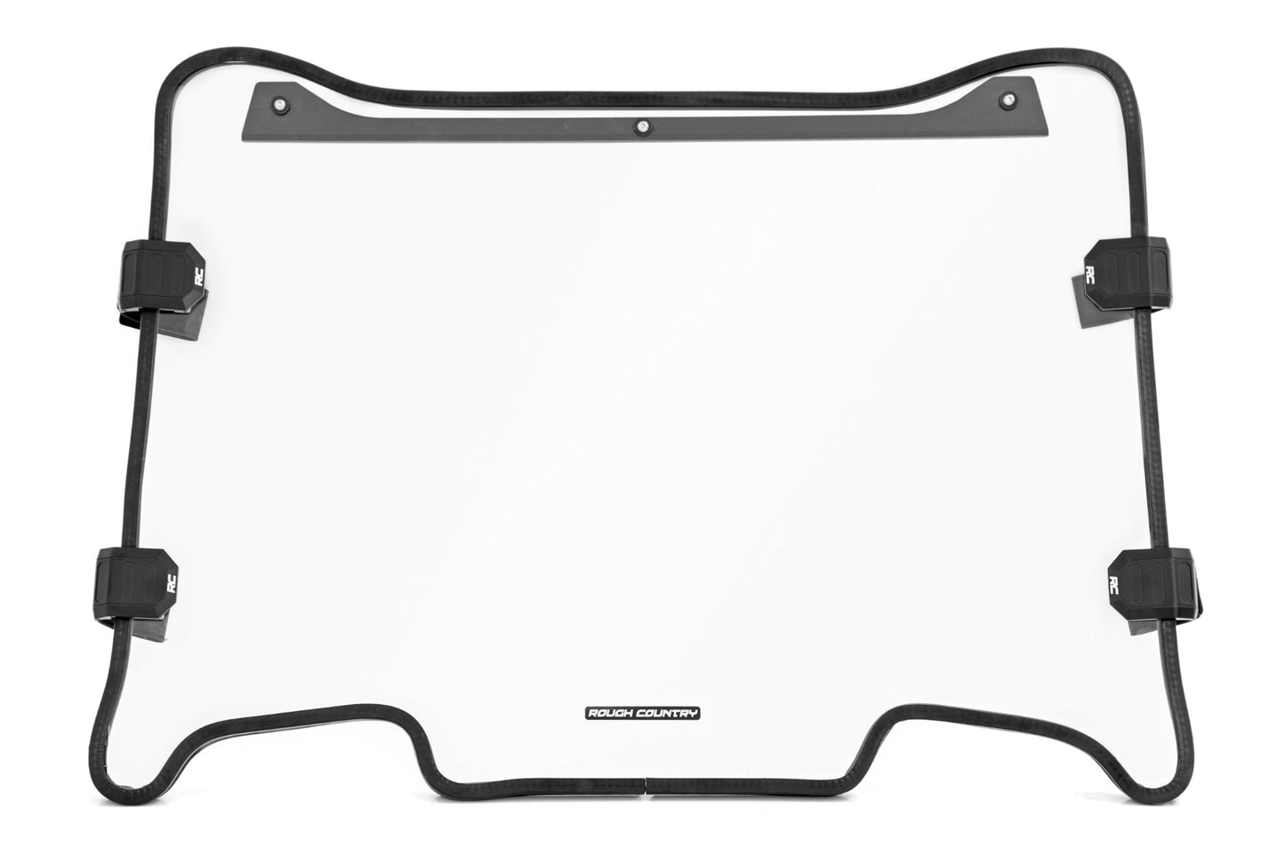 Full Windshield Scratch Resistant 19-21 Polaris RZR Turbo S Rough Country-2
