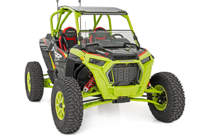 Half Windshield Scratch Resistant 19-21 Polaris RZR Turbo S Rough Country-4