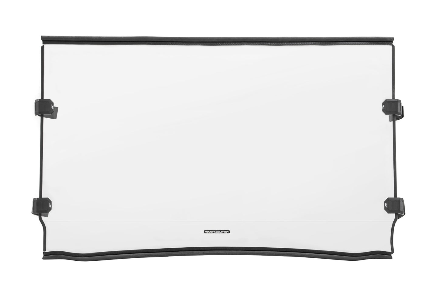 Rough Country Full Windshield Scratch Resistant 16-22 Kawasaki Mule Pro FX/15-22 Mule Pro FXT Rough Country