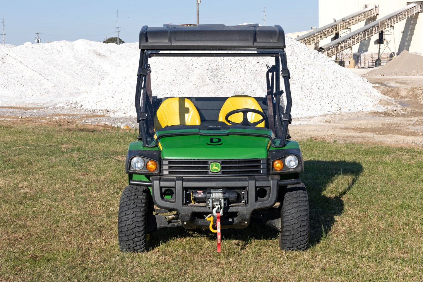 Full Windshield Scratch Resistant John Deere Gator XUV 825 Rough Country-2