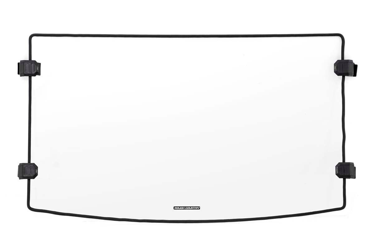 Full Windshield Scratch Resistant Polaris Ranger 1000/Ranger XP 900/1000 Rough Country-3