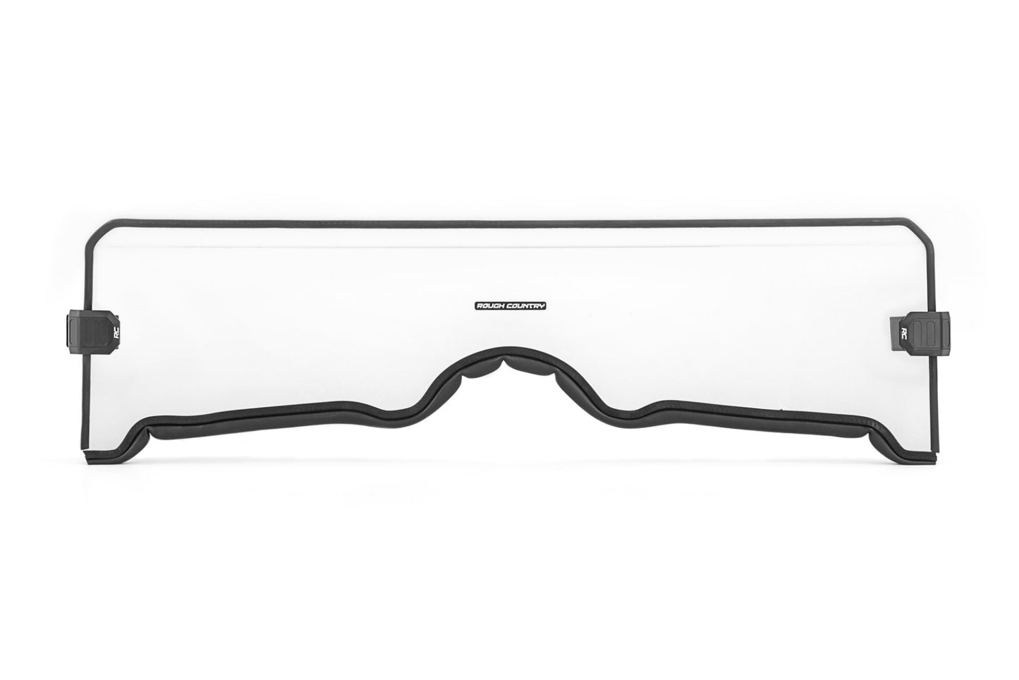 Half Windshield Scratch Resistant Yamaha Rhino 450 (06-08)/Rhino 660 (04-07) Rough Country