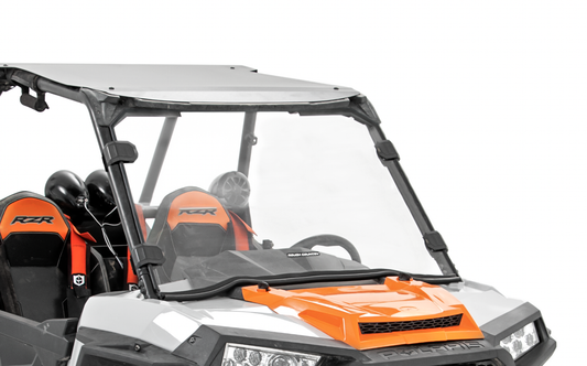 Rough Country Polaris RZR Scratch Resistant Full Windshield For 2014-Pres Polaris Rzr 1000/900 Rough Country