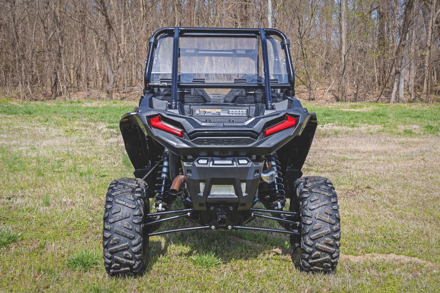 Rear Panel Scratch Resistant Polaris RZR XP 1000 Rough Country-3